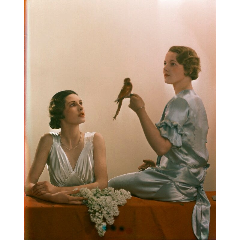 Betty and Marjorie Cowell (Betty Cowell; Marjorie Cowell) Portrait Print