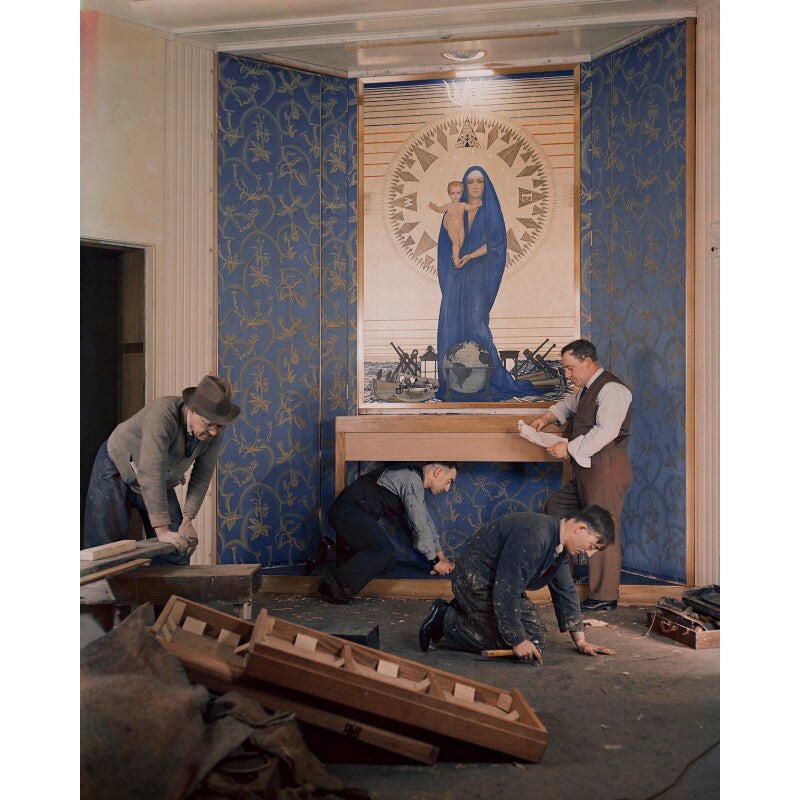 Chapel (Madonna of the Atlantic) Portrait Print