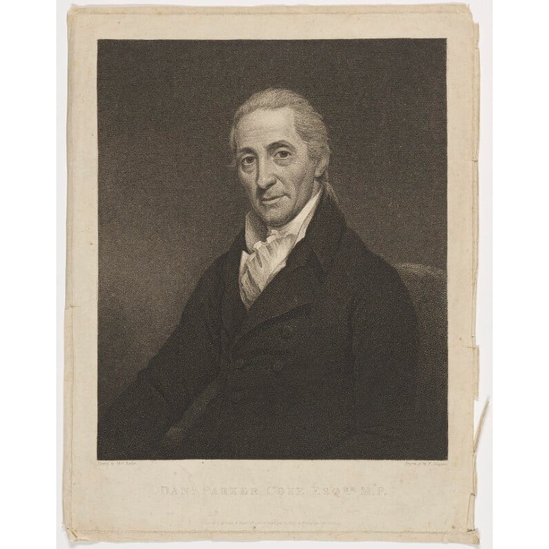 Daniel Parker Coke Portrait Print