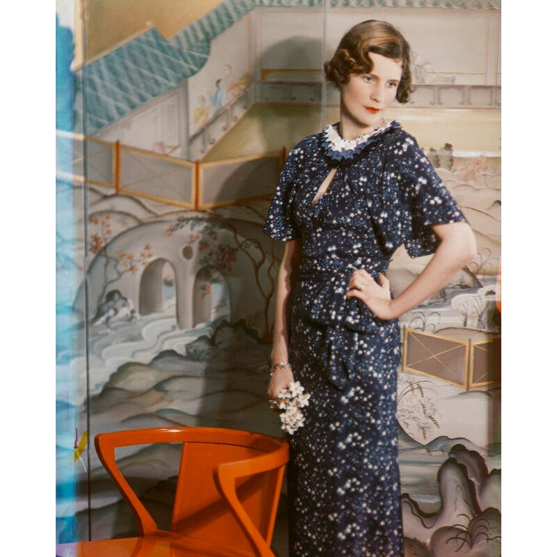 Daphne Fielding Portrait Print