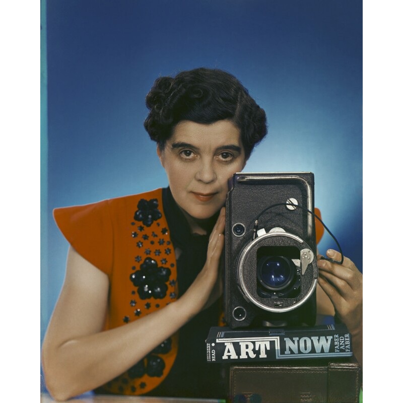 Yevonde with Vivex One-Shot Camera Portrait Print