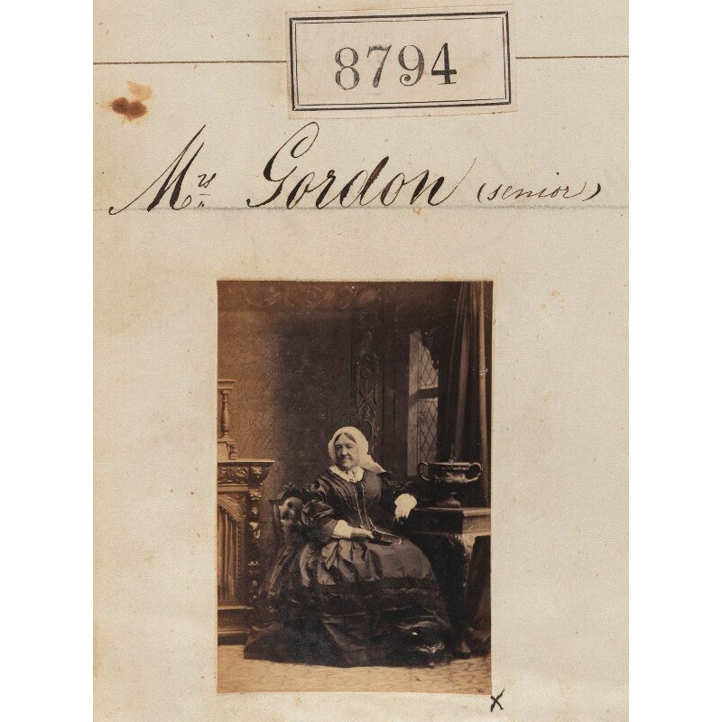 Anne Gordon (ne Clunes) (‘Mrs Gordon (Senior)’) Portrait Print