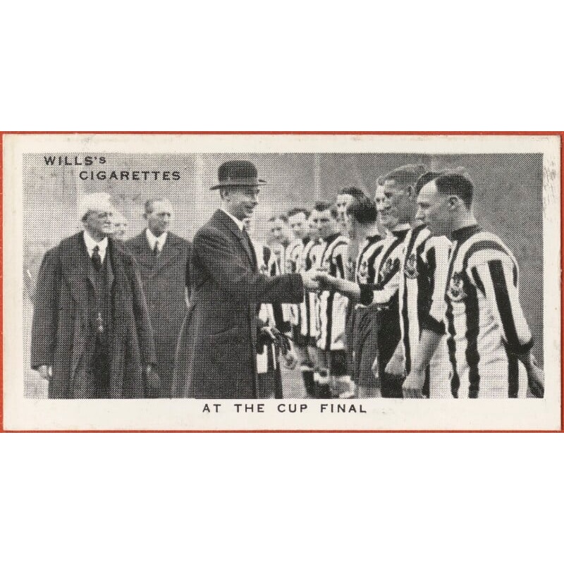 ‘At the Cup Final’ (King George VI; 13 Unknown sitters) Greetings Card