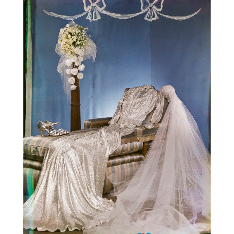 Bridal dress Portrait Print-Unframed & Black Frame & Grey Frame & Oak Frame & White Frame-Extra small (glossy paper only) & Small & Medium & Large & Extra large (unframed, glossy paper only)-Glossy photo paper & Matt art paper & Canvas (medium only)