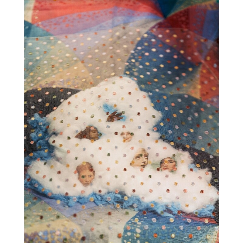 Spirit photograph Portrait Print