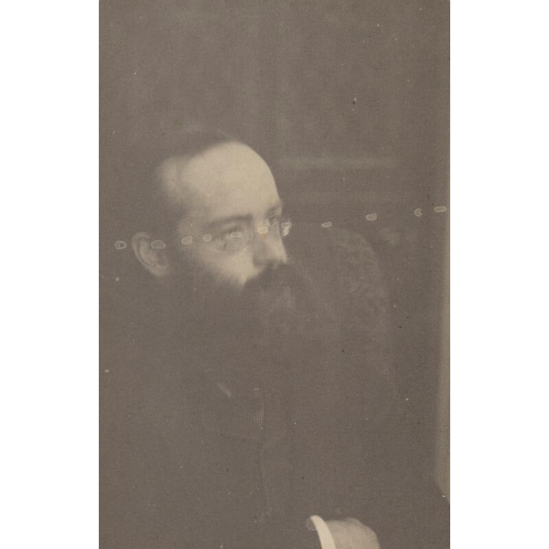 Walter Leaf Portrait Print-Unframed & Black Frame & Grey Frame & Oak Frame & White Frame-Extra small (glossy paper only) & Small & Medium & Large & Extra large (unframed, glossy paper only)-Glossy photo paper & Matt art paper & Canvas (medium only)