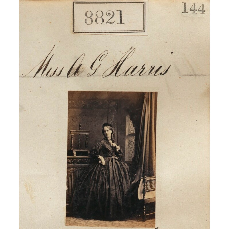 Anna Jane Harris (‘Miss A.G. Harris’) Portrait Print