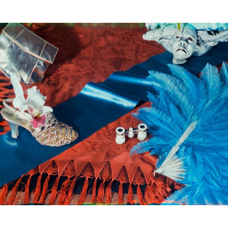 ‘Chinese Shawl’ Greetings Card