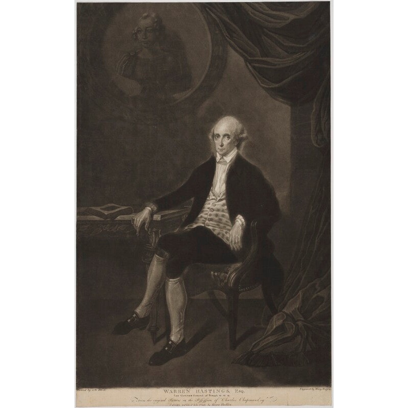 Warren Hastings Portrait Print