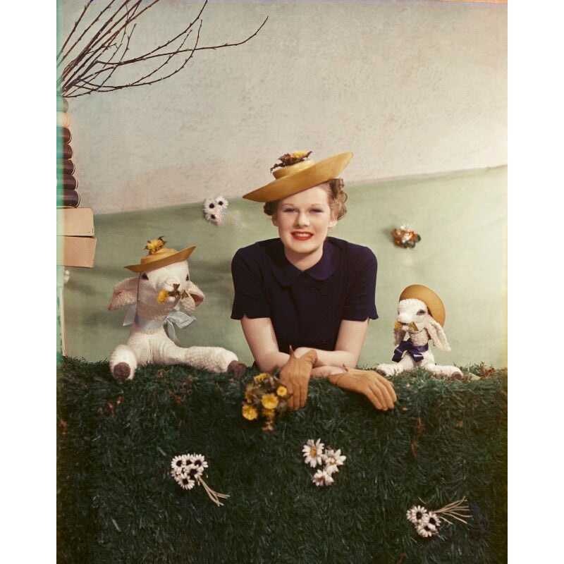 ‘Woman and Beauty’ magazine Spring cover Portrait Print