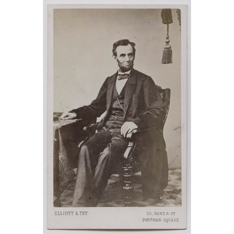 Abraham Lincoln Portrait Print