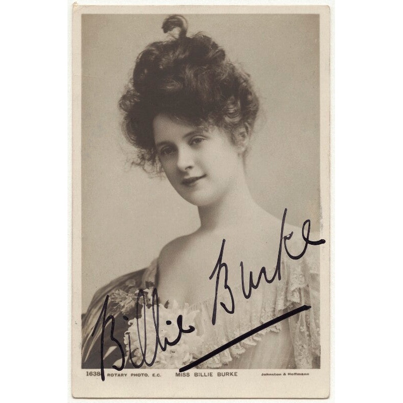 Billie Burke Portrait Print-Unframed & Black Frame & Grey Frame & Oak Frame & White Frame-Extra small (glossy paper only) & Small & Medium & Large & Extra large (unframed, glossy paper only)-Glossy photo paper & Matt art paper & Canvas (medium only)