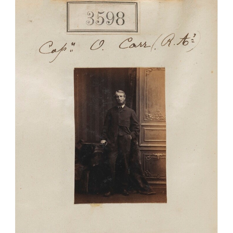 Captain O. Carr Portrait Print