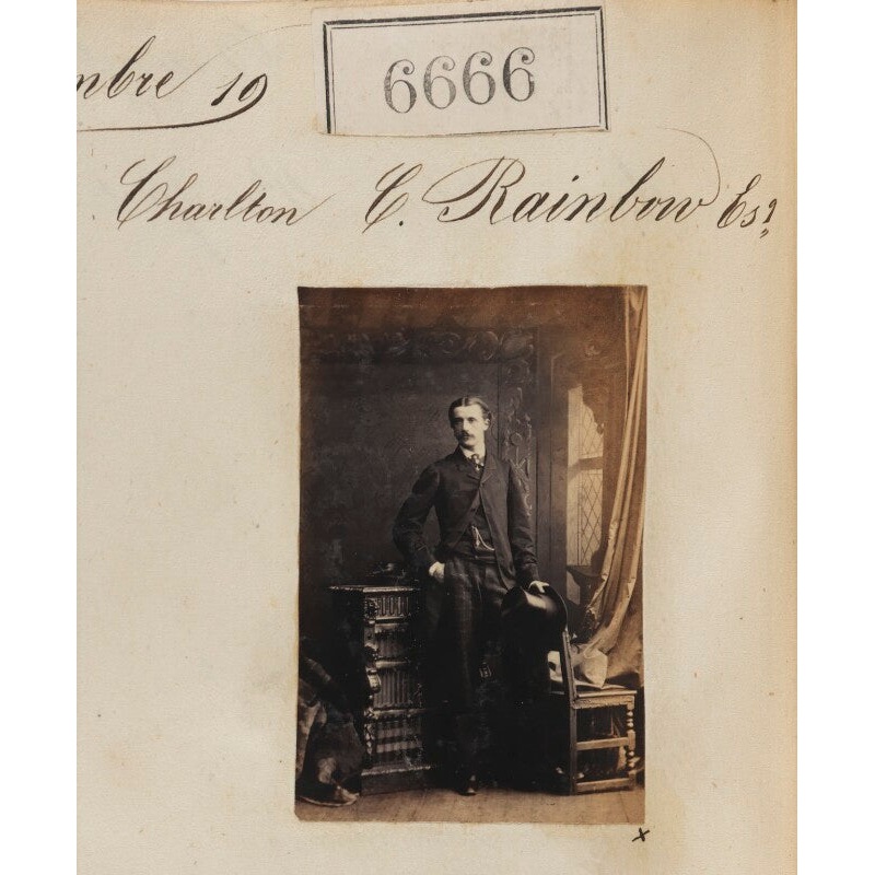 Charlton Conyers Rainbow Portrait Print