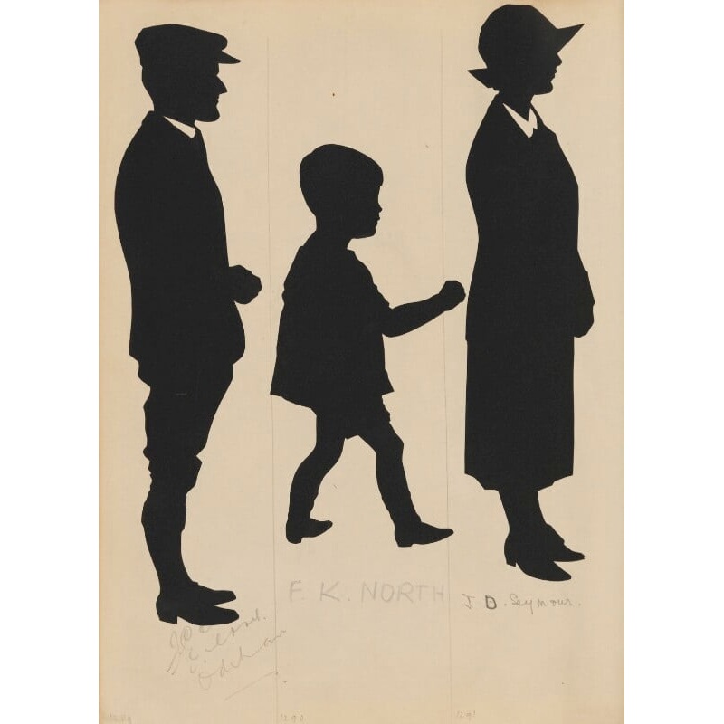 Tourists on the West Pier, Brighton (G. Edwards; F.K. North; J.D. Seymour) Portrait Print