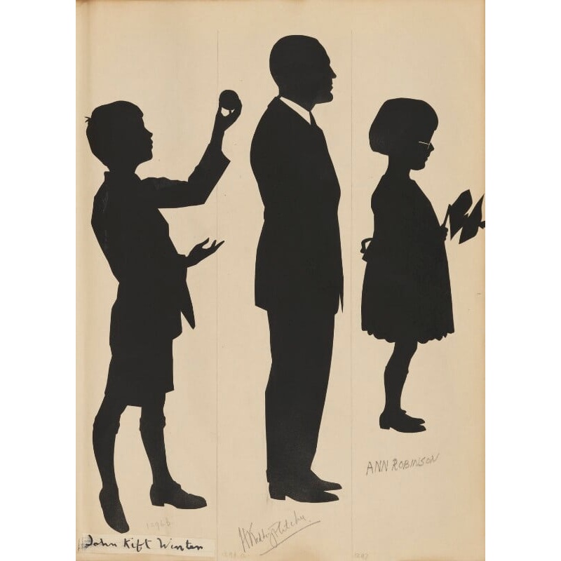 Tourists on the West Pier, Brighton (John Kift Winter; H. Teddy Fletcher?; Ann Robinson) Portrait Print