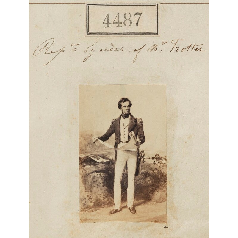 Unknown man (‘Reproduction by order of Mrs Trotter’) Portrait Print