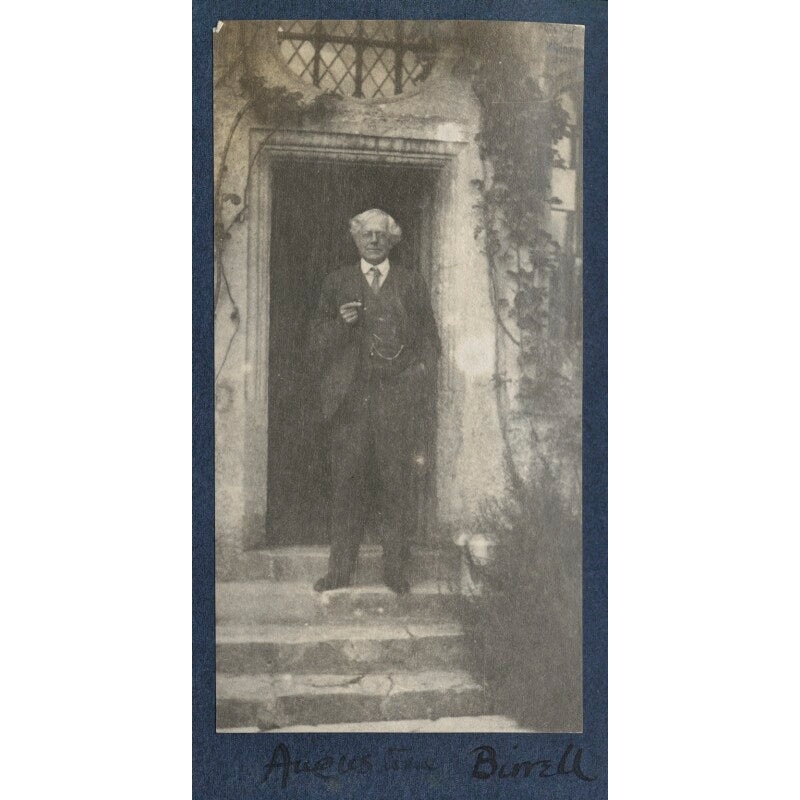 Augustine Birrell Portrait Print