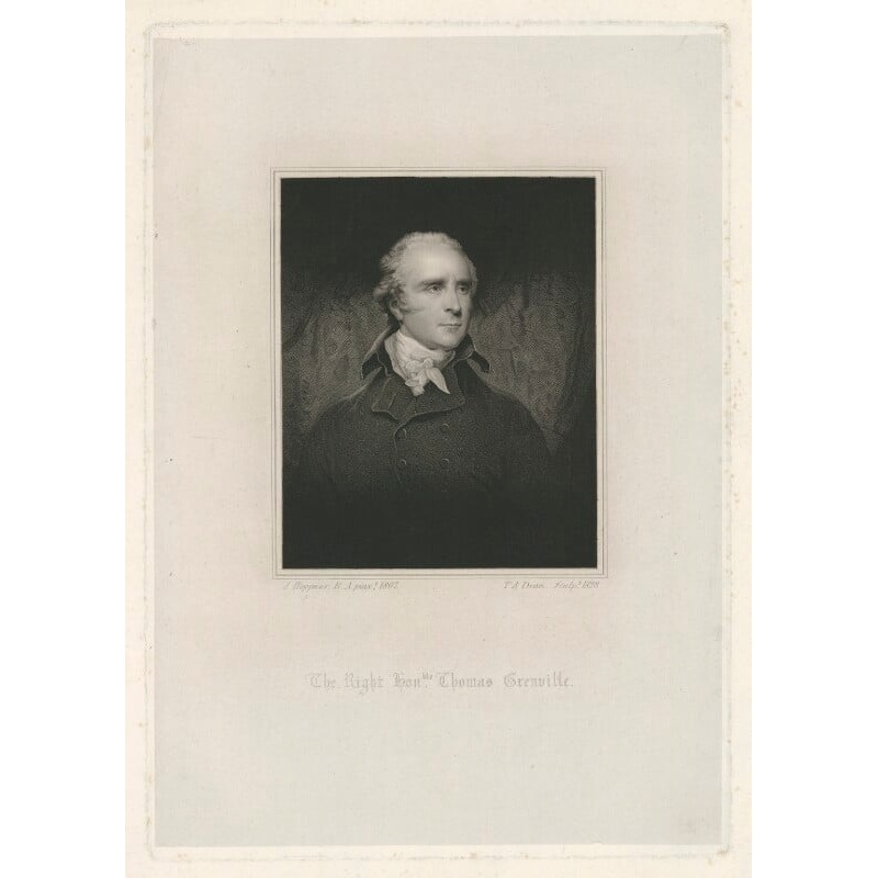 Thomas Grenville Portrait Print