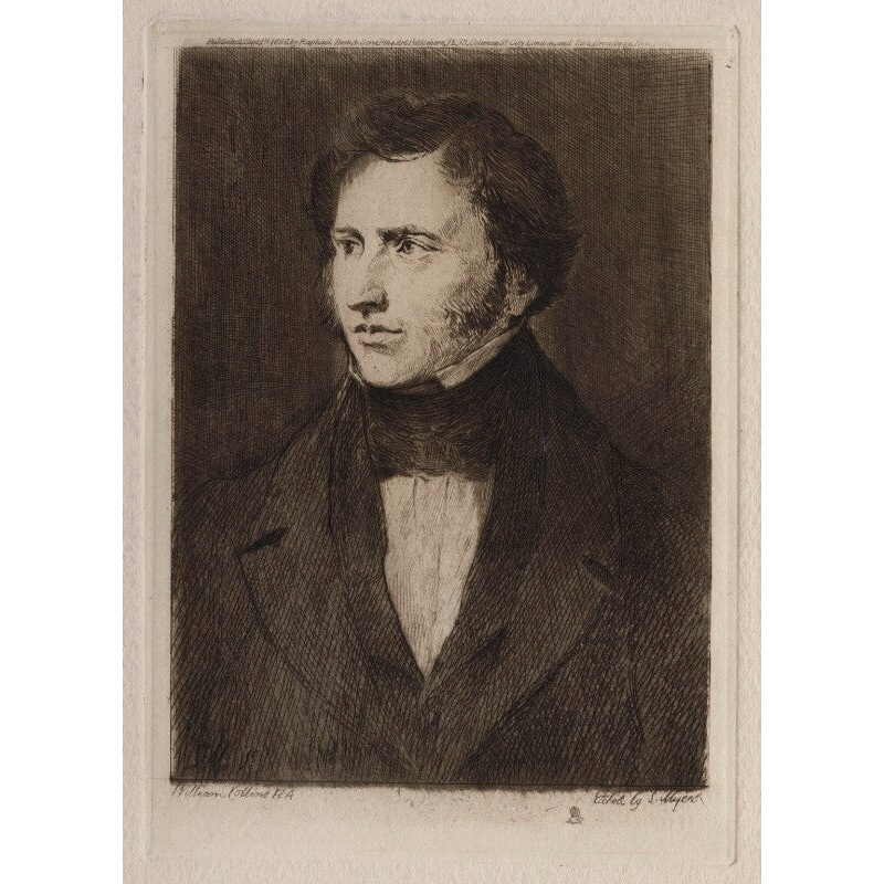 William Collins Portrait Print