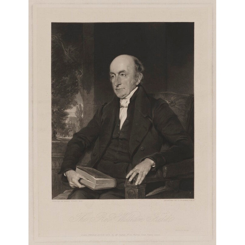 William Field Portrait Print-Unframed & Black Frame & Grey Frame & Oak Frame & White Frame-Extra small (glossy paper only) & Small & Medium & Large & Extra large (unframed, glossy paper only)-Glossy photo paper & Matt art paper & Canvas (medium only)