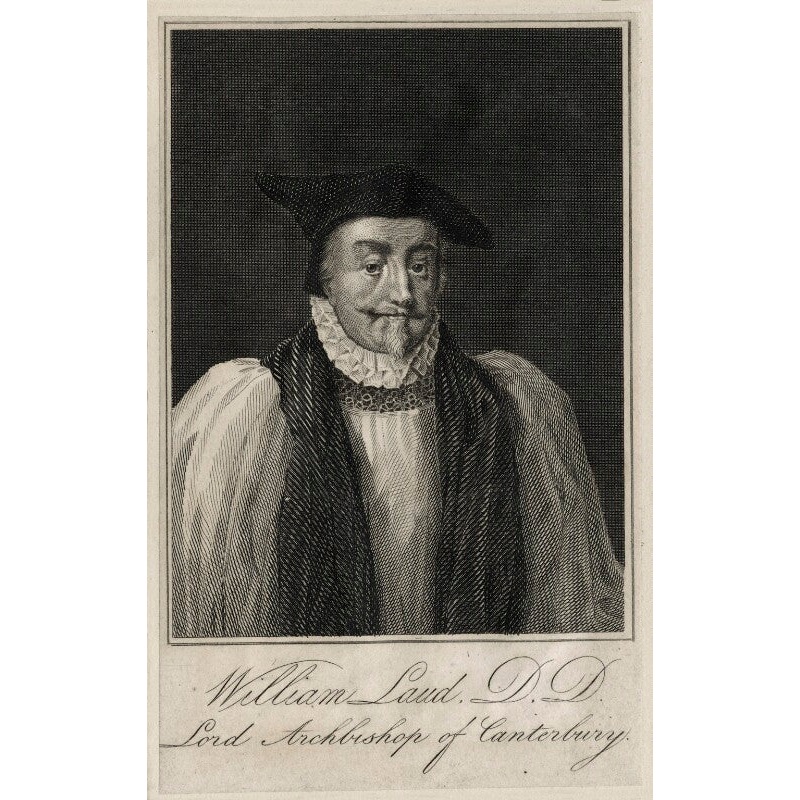 William Laud Portrait Print-Unframed & Black Frame & Grey Frame & Oak Frame & White Frame-Extra small (glossy paper only) & Small & Medium & Large & Extra large (unframed, glossy paper only)-Glossy photo paper & Matt art paper & Canvas (medium only)