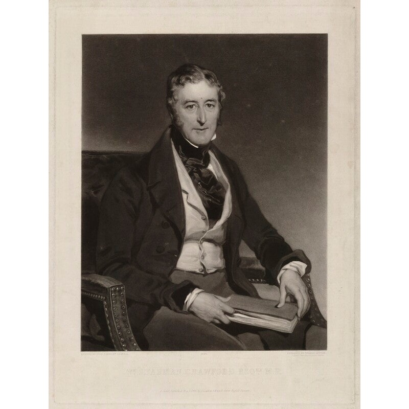 William Sharman Crawford Portrait Print