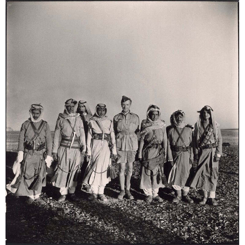 Cecil Beaton and members of Glubb Pasha’s Arab Legion Portrait Print
