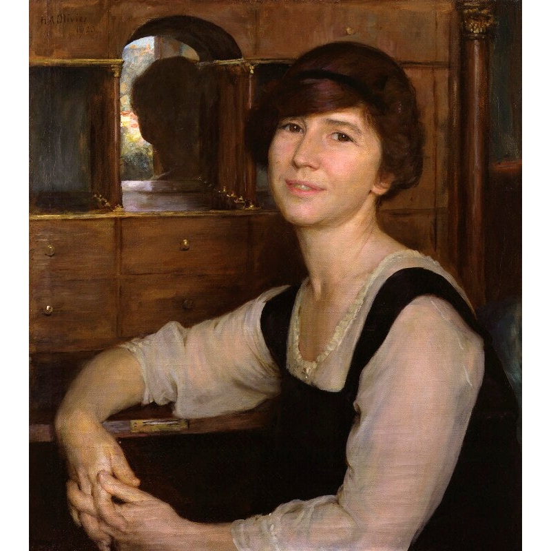 Dame Freya Madeline Stark Portrait Print