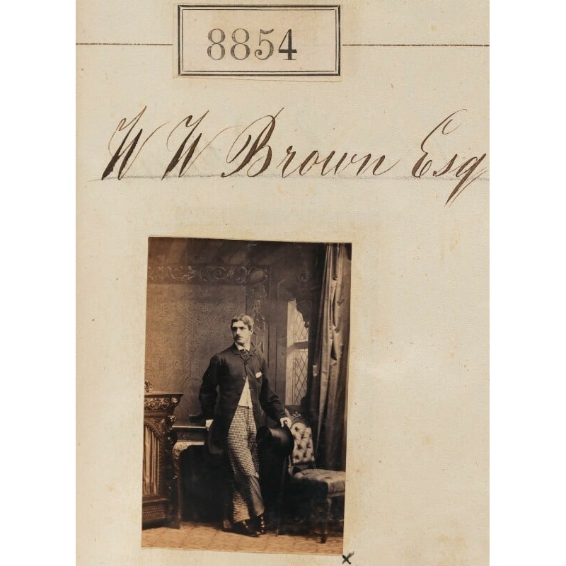 William Wreford Brown (‘W.W. Brown Esq’) Greetings Card