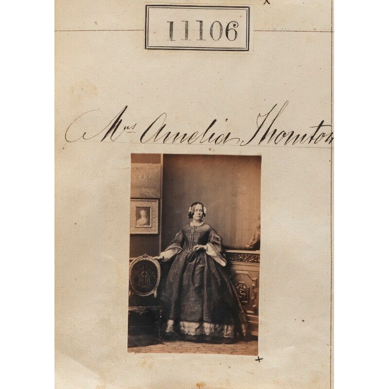 Amelia Thornton (ne Meacock) Portrait Print