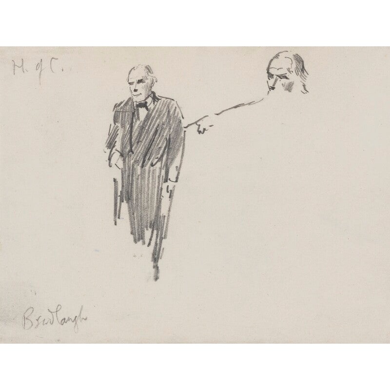 Charles Bradlaugh Portrait Print