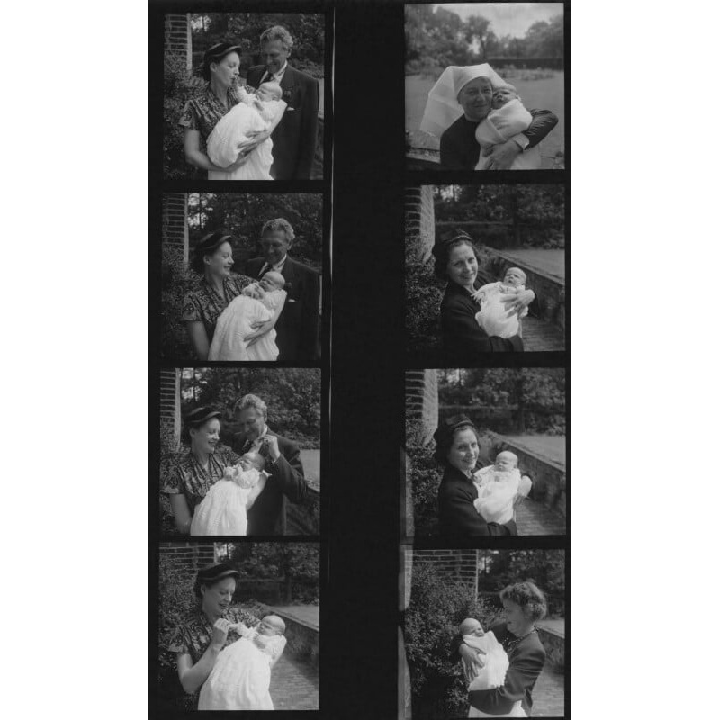 Christening of Piers Murray-Hill Portrait Print