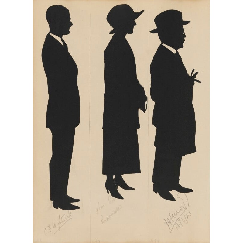 Tourists on the West Pier, Brighton (Charles Frederick Wightwick; Joan Ira Crosswaite?; J. Hurod?) Portrait Print