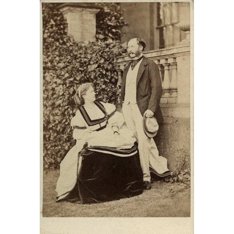Adelaide Ida Fane (ne Curzon), Countess Westmorland; Francis William Henry Fane, 12th Earl of Westmorland Portrait Print