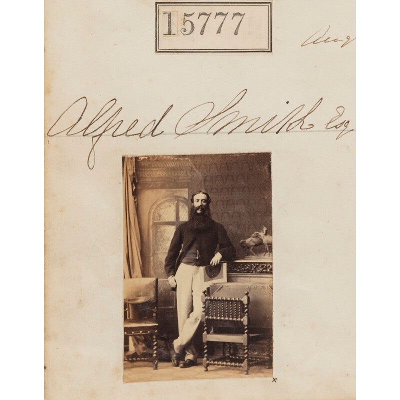 Alfred Smith Portrait Print-Unframed & Black Frame & Grey Frame & Oak Frame & White Frame-Extra small (glossy paper only) & Small & Medium & Large & Extra large (unframed, glossy paper only)-Glossy photo paper & Matt art paper & Canvas (medium only)