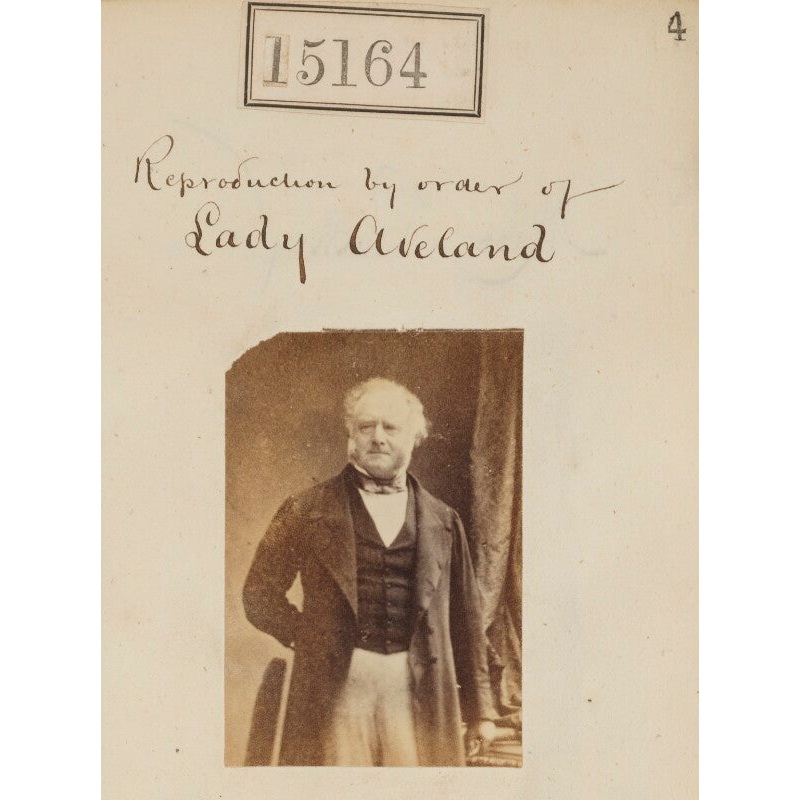 Unknown man (‘Reproduction by order of Lady Aveland’) Portrait Print