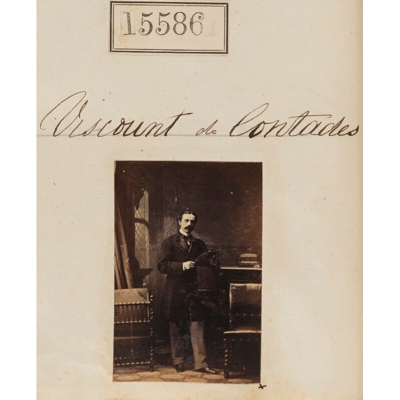 Viscount de Contades Portrait Print