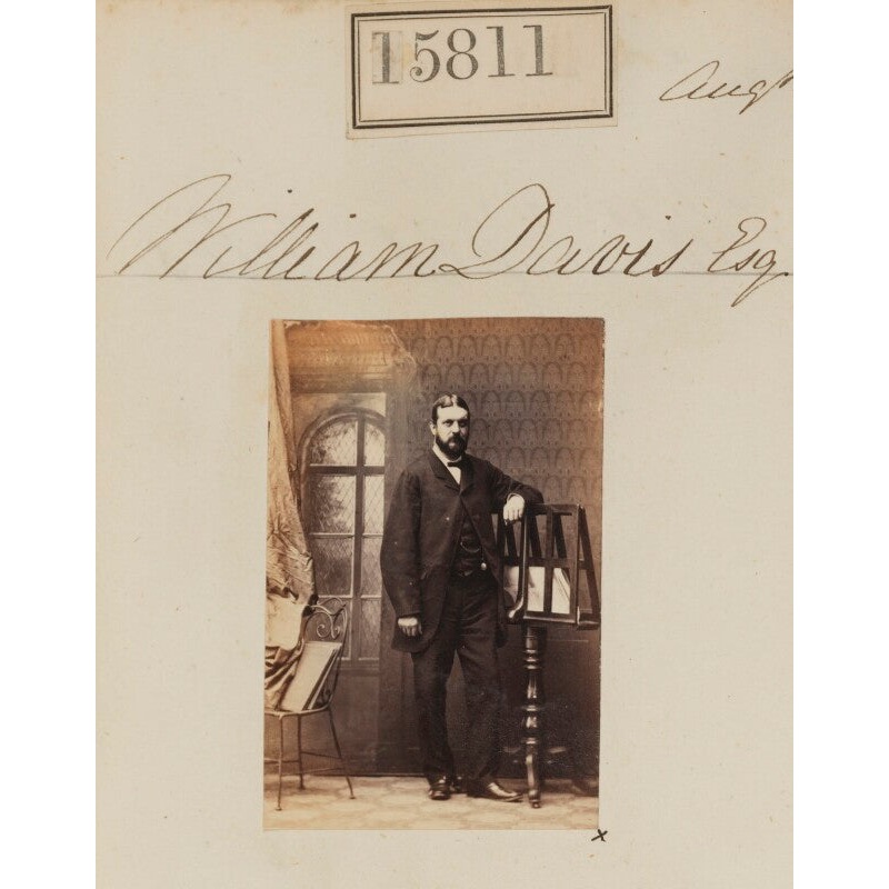 William Davis Portrait Print-Unframed & Black Frame & Grey Frame & Oak Frame & White Frame-Extra small (glossy paper only) & Small & Medium & Large & Extra large (unframed, glossy paper only)-Glossy photo paper & Matt art paper & Canvas (medium only)