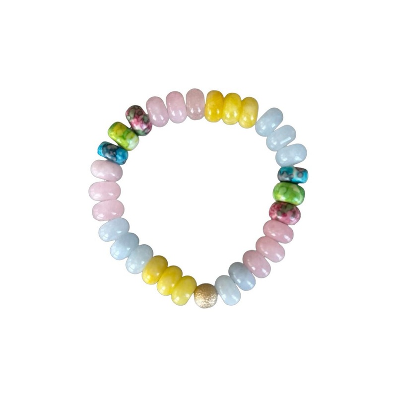 Flower Drop Bracelet-Multi-OS