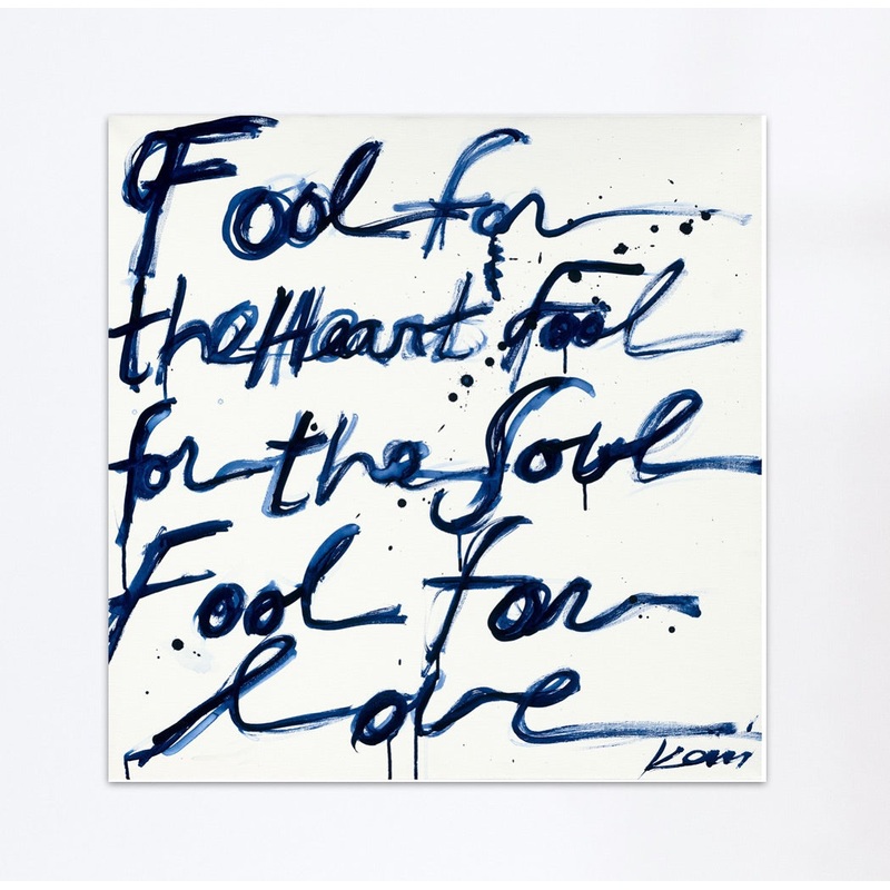 Fool For Love Art Print-Print & Print + White Frame & Print + Black Frame & Stretched Canvas & Plexi & Aluminum-20×20 & 24×24 & 30×30 & 36×36 & 40×40 & 48×48 & 15×15
