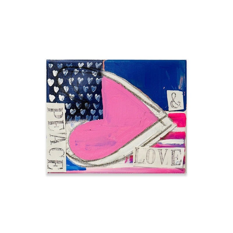 My Heart My Flag Original Painting