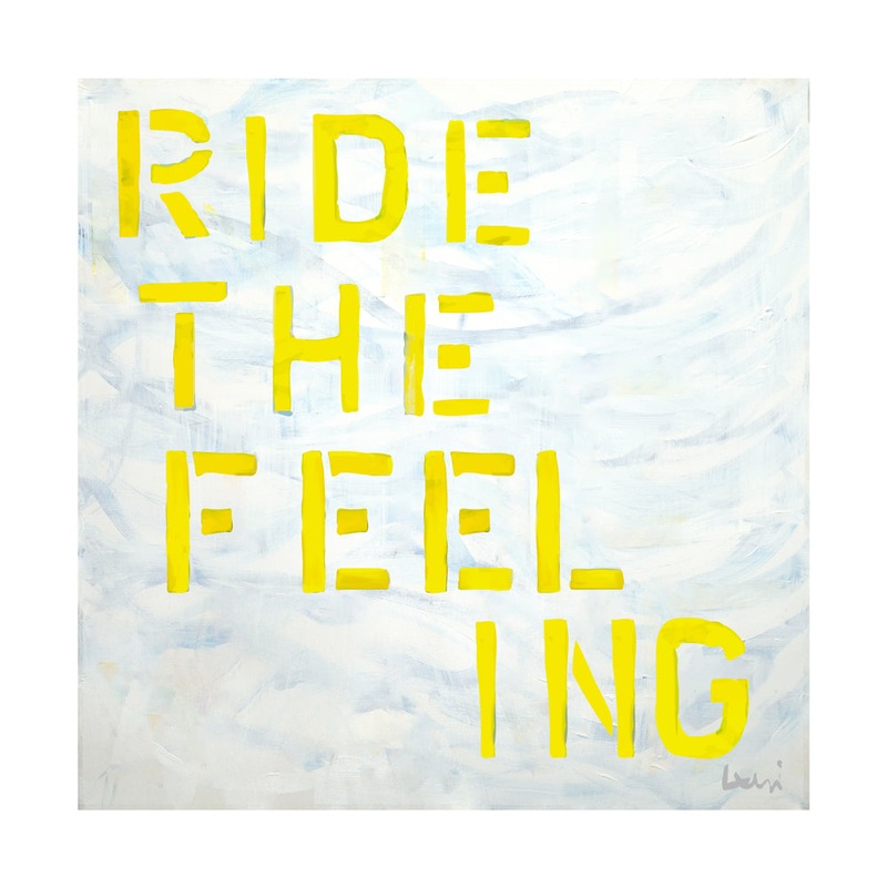 Ride The Feeling Art Print-Print & Print + White Frame & Print + Black Frame & Stretched Canvas & Plexi & Aluminum-20×20 & 24×24 & 30×30 & 36×36 & 40×40 & 48×48 & 15×15