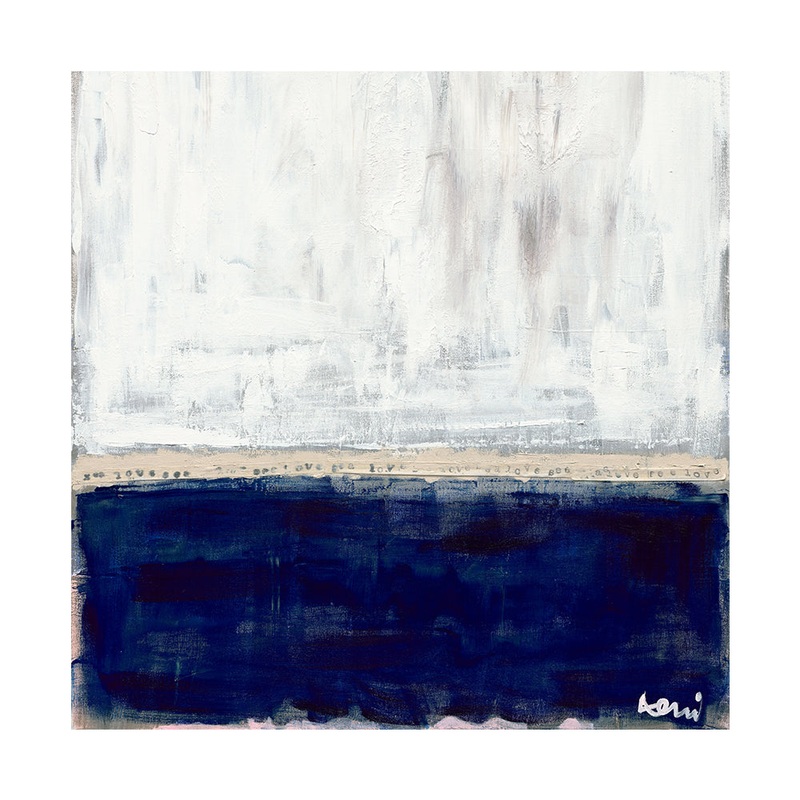 Sea Love Square Art Print-Print & Print + White Frame & Print + Black Frame & Stretched Canvas & Plexi & Aluminum-20×20 & 24×24 & 30×30 & 36×36 & 40×40 & 15×15 & 48×48