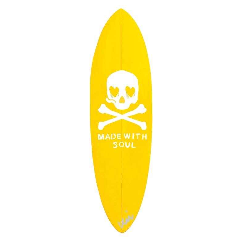 SoulCycle x KR Made With Soul Surfboard
